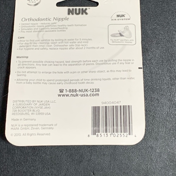 Nuk bottle nipples - Picture 7 of 8